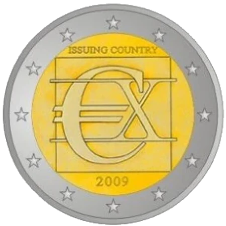 Serie de Monedas Conmemorativas de 2 Euros Unión Económica y Monetaria - Propuesta No Ganadora 3