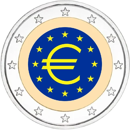 Serie de Monedas Conmemorativas de 2 Euros Unión Económica y Monetaria
