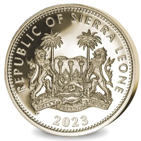 Sierra Leona - 1 Dólar 2023 - Suricato - Anverso
