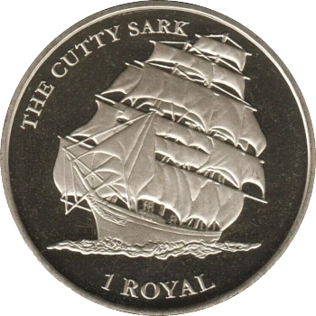 Territorio Británico del Océano Índico - 1 Real 2021 - Cutty Sark - Anverso