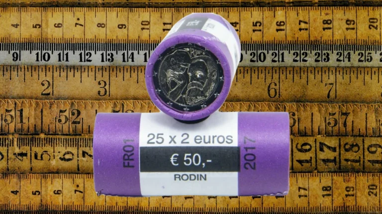 The not so secret code in the euro coin rolls