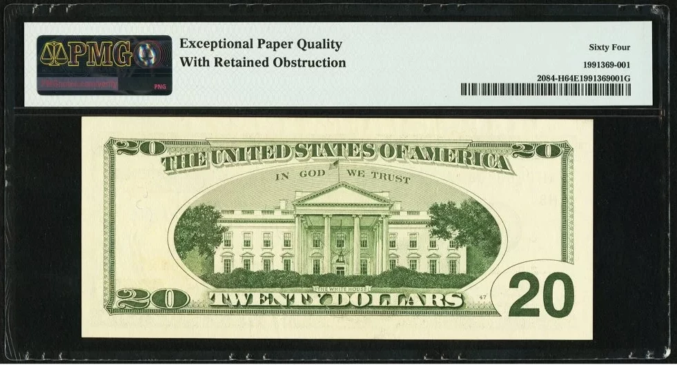 United States - 20 Dollars 1996 - Del Monte Note - Reverse